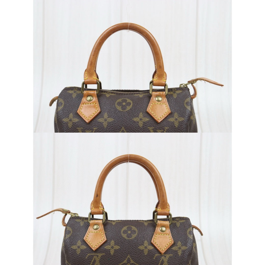 Good ( Rank AB)｜ LV Monogram Mini Speedy Handbag With Shoulderstrap｜25031302