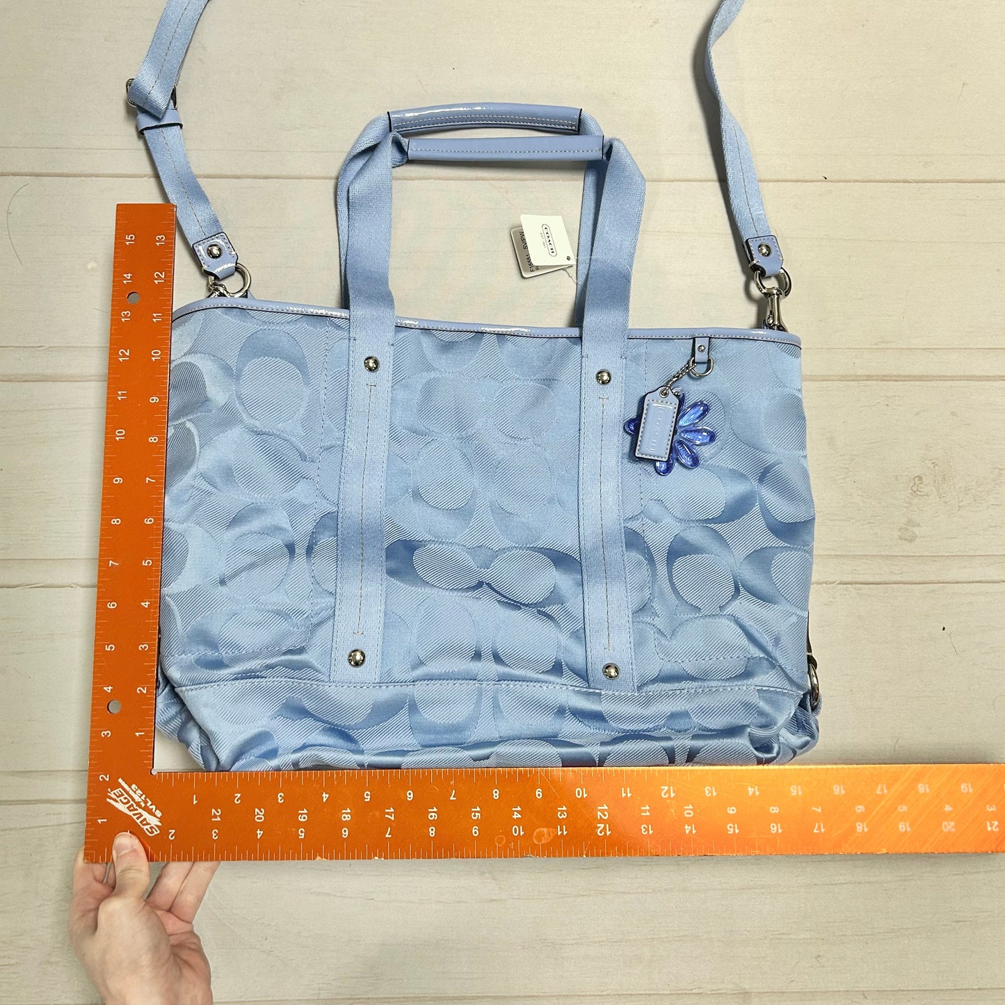 Tote Designer By Coach, Size: Large
