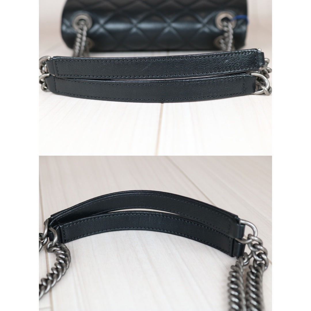 Rank A｜ CHANEL Matrasse Lamb Skin Single  Flap Bag Made in 2014-2015Year｜S24071001