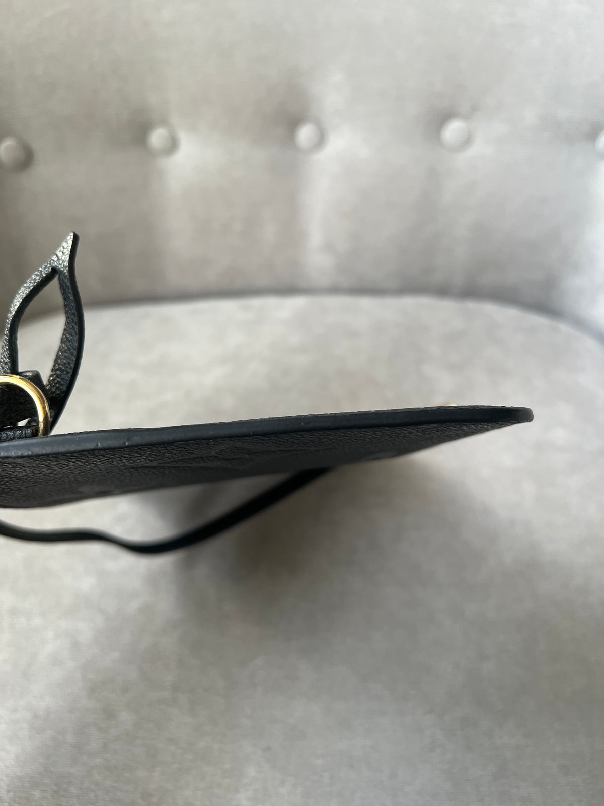 Louis Vuitton Pouch (from Neverfull) Black Empreinte