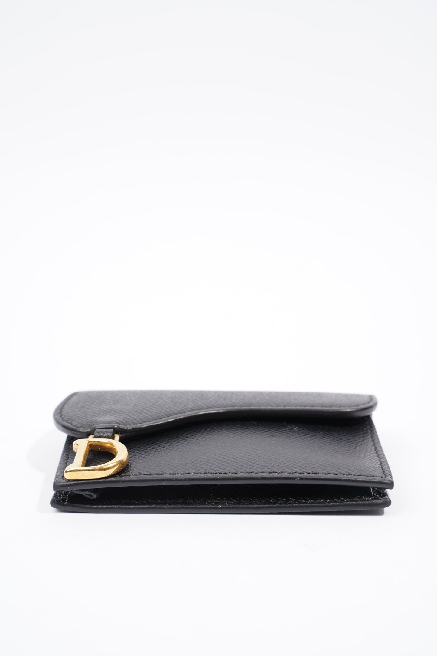 Christian Dior Saddle Purse Black Saffiano Leather