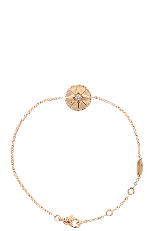 CHRISTIAN DIOR Rose Des Vents Bracelet Mother of Pearl