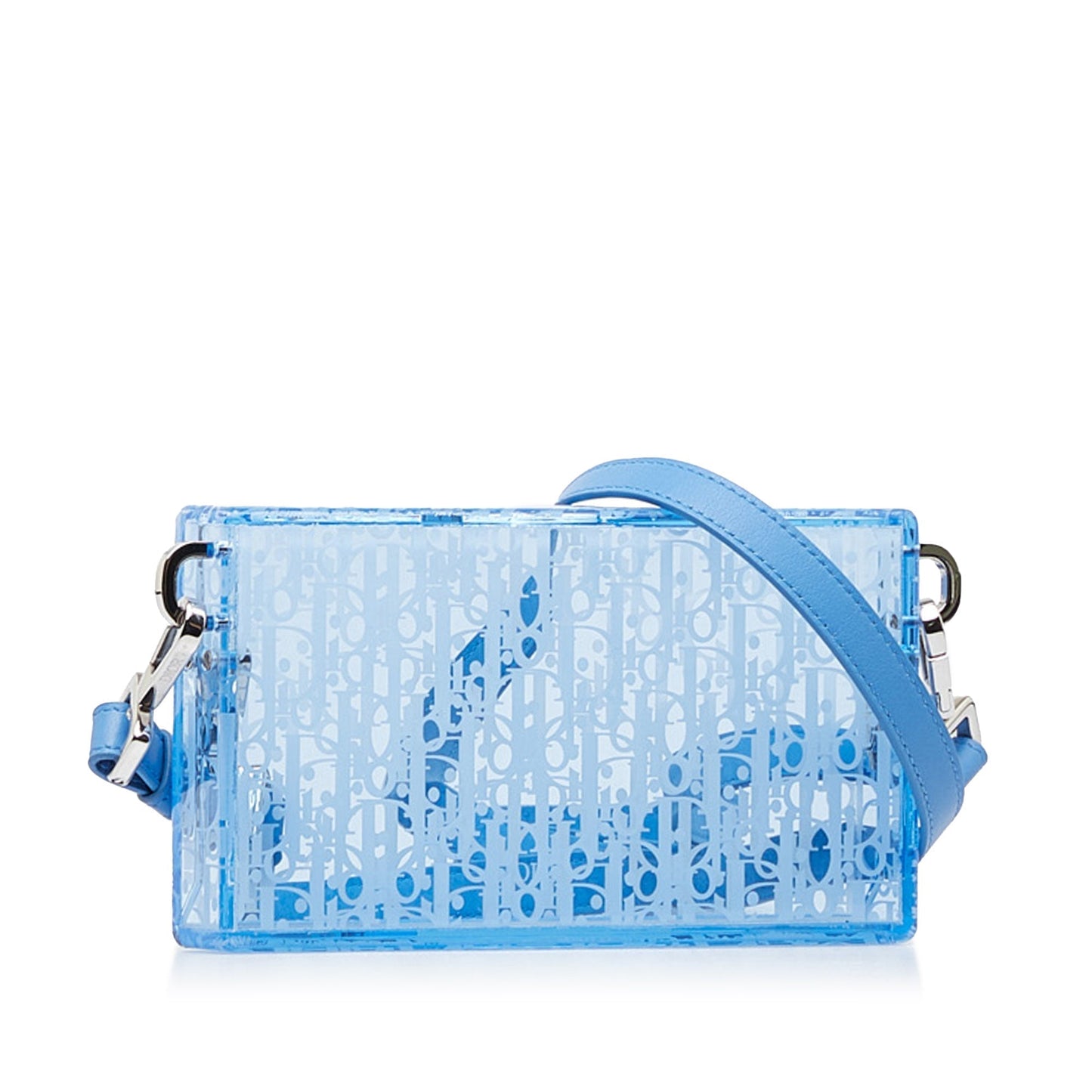 DIOR Oblique Acrylic Box Crossbody Bag