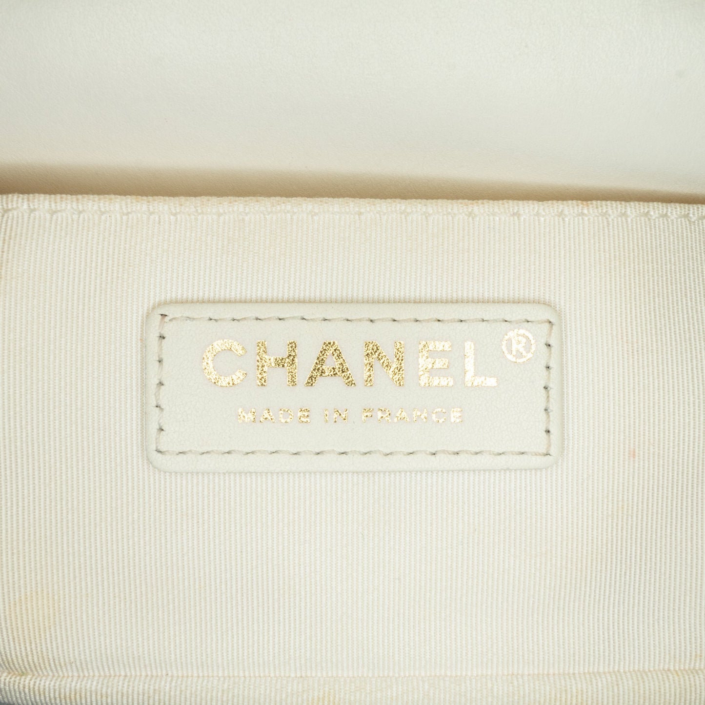 White Chanel Small Mix Quilted Aged Calfskin New Clutch Flap Crossbody Bag