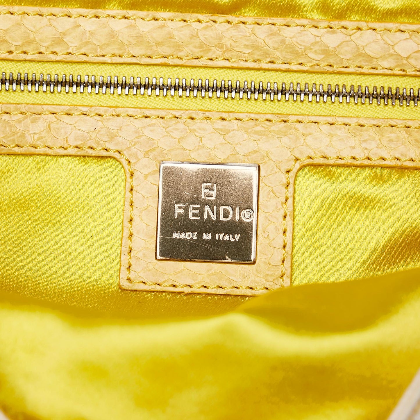 Fendi Beaded Canvas Mamma Baguette (SHG-29763)