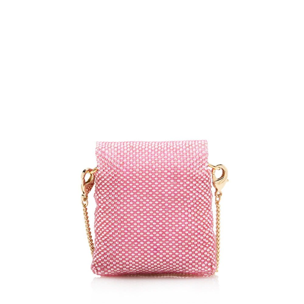 Fendi Beaded Mini Pico Baguette Charm Bag (SHF-17173)