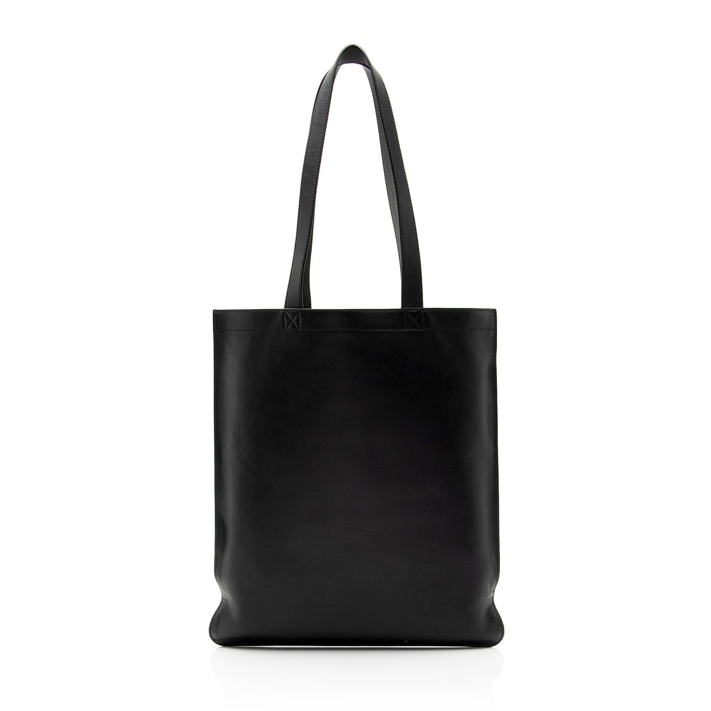 Fendi Calfskin Logo Flat N/S Tote (SHF-Vlwv6d)