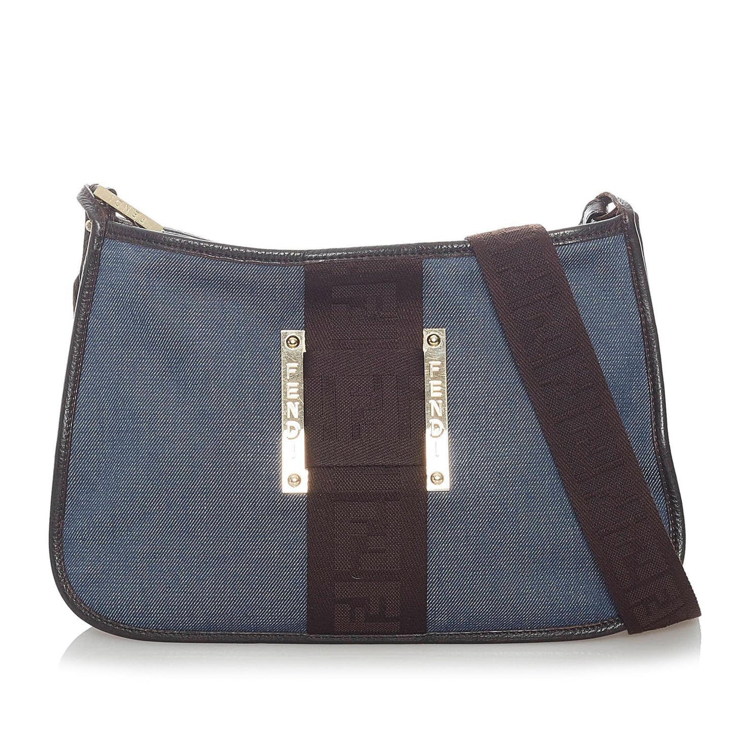 Fendi Denim Crossbody Bag (SHG-31900)