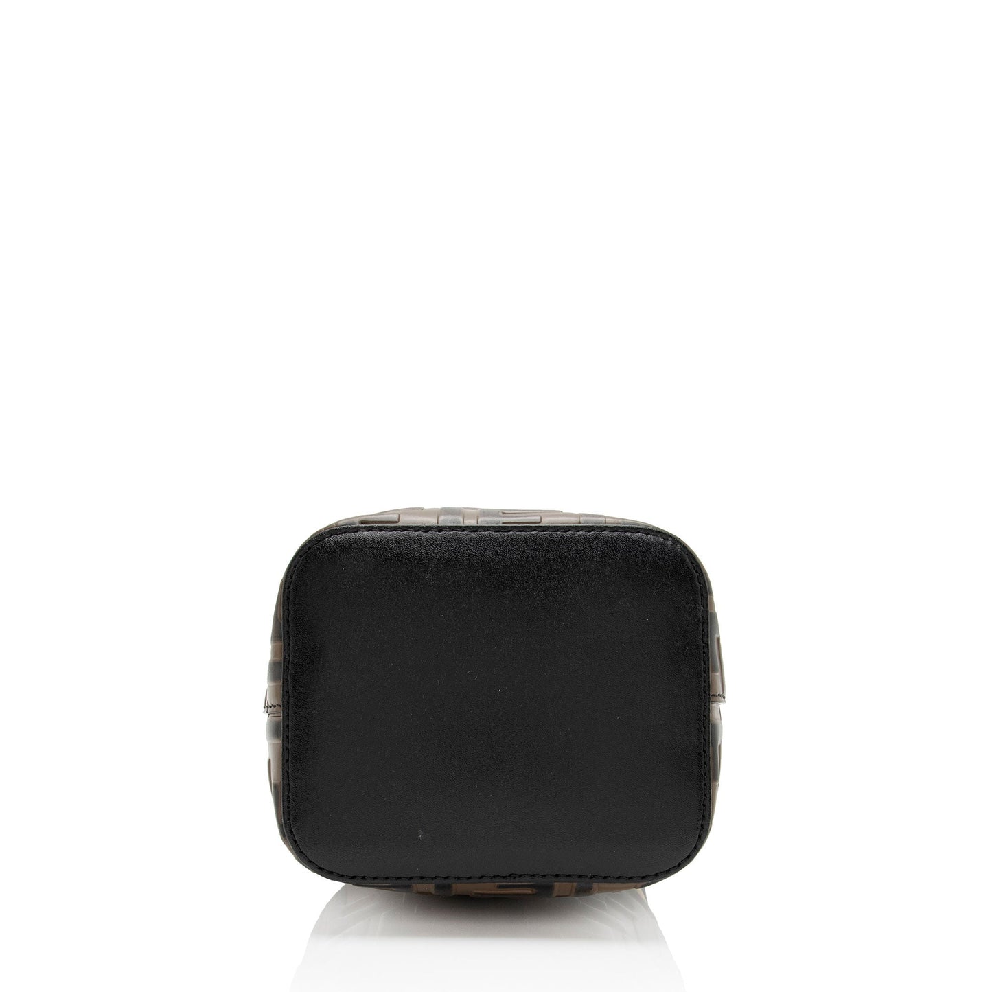 Fendi FF Embossed Calfskin Mon Tresor Mini Bucket Bag (SHF-mo1hOL)