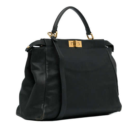 Fendi Large Peekaboo Satchel (SHG-yEKeJS)