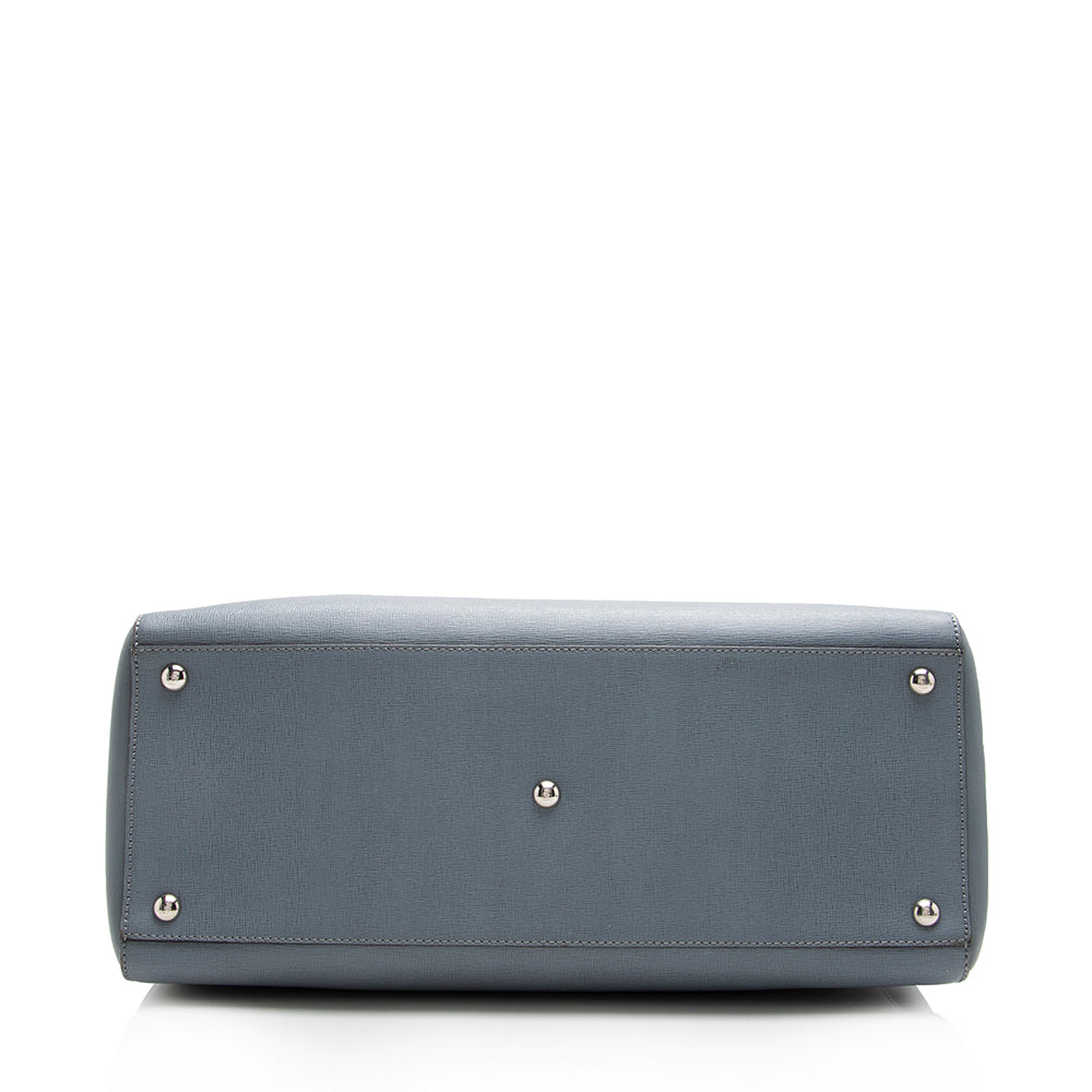 Fendi Leather 2Jours Medium Tote (SHF-17665)