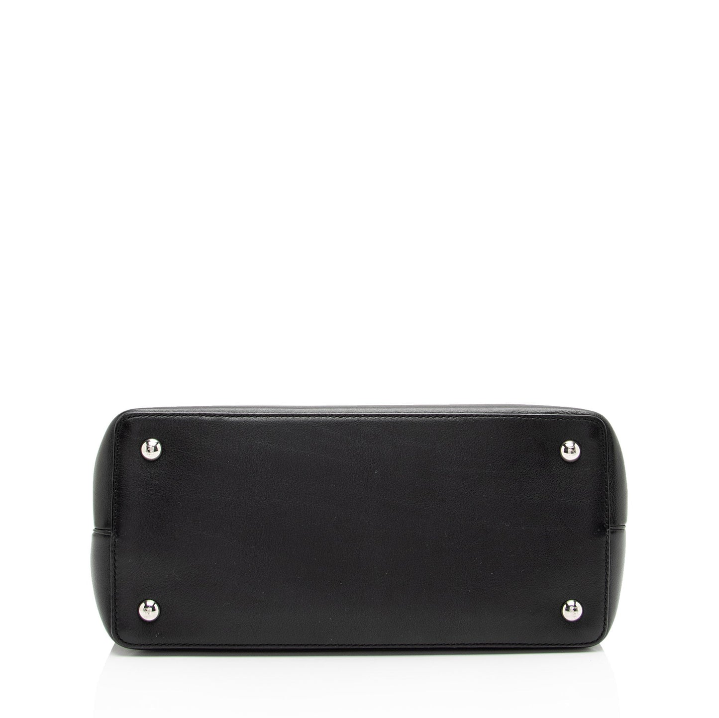 Fendi Leather Python Flowerland Petite 2Jours Tote (SHF-Gcyu5G)