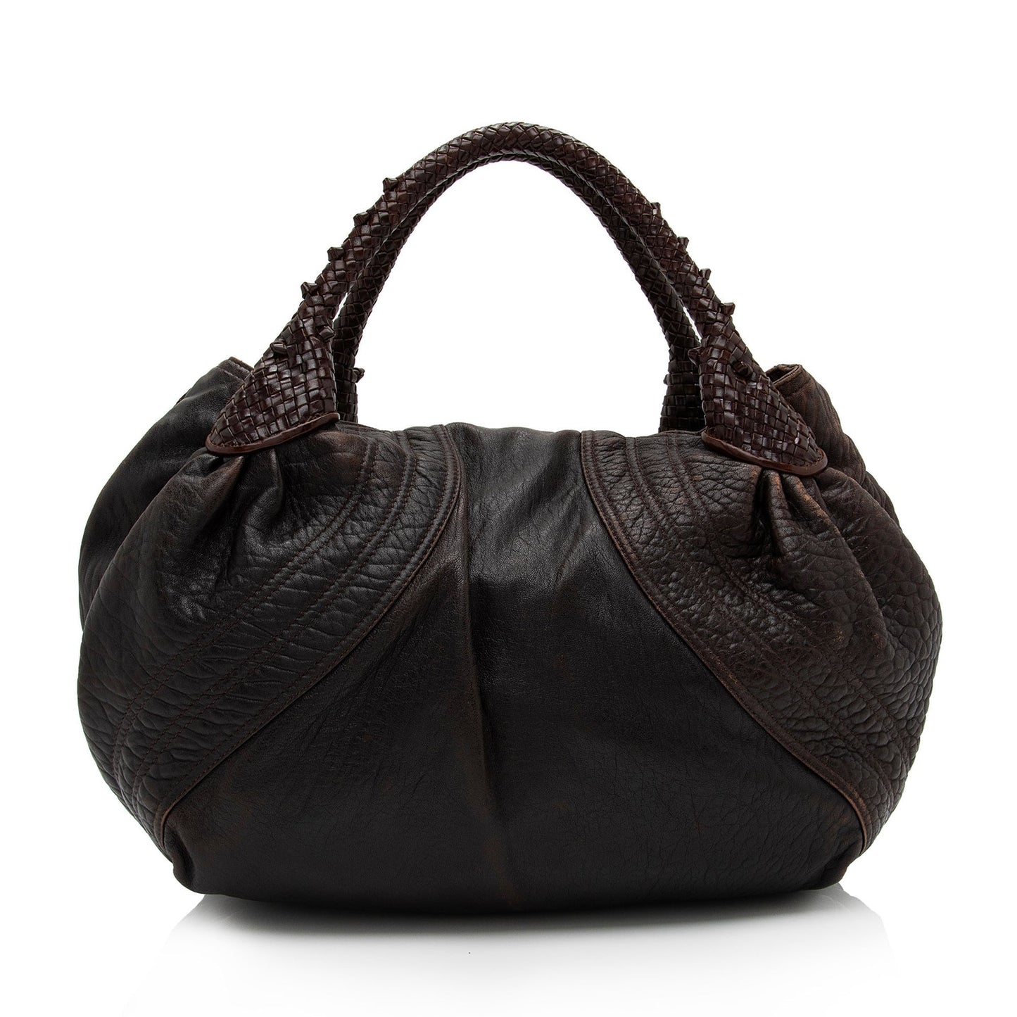 Fendi Leather Spy Satchel (SHF-1314Gg)