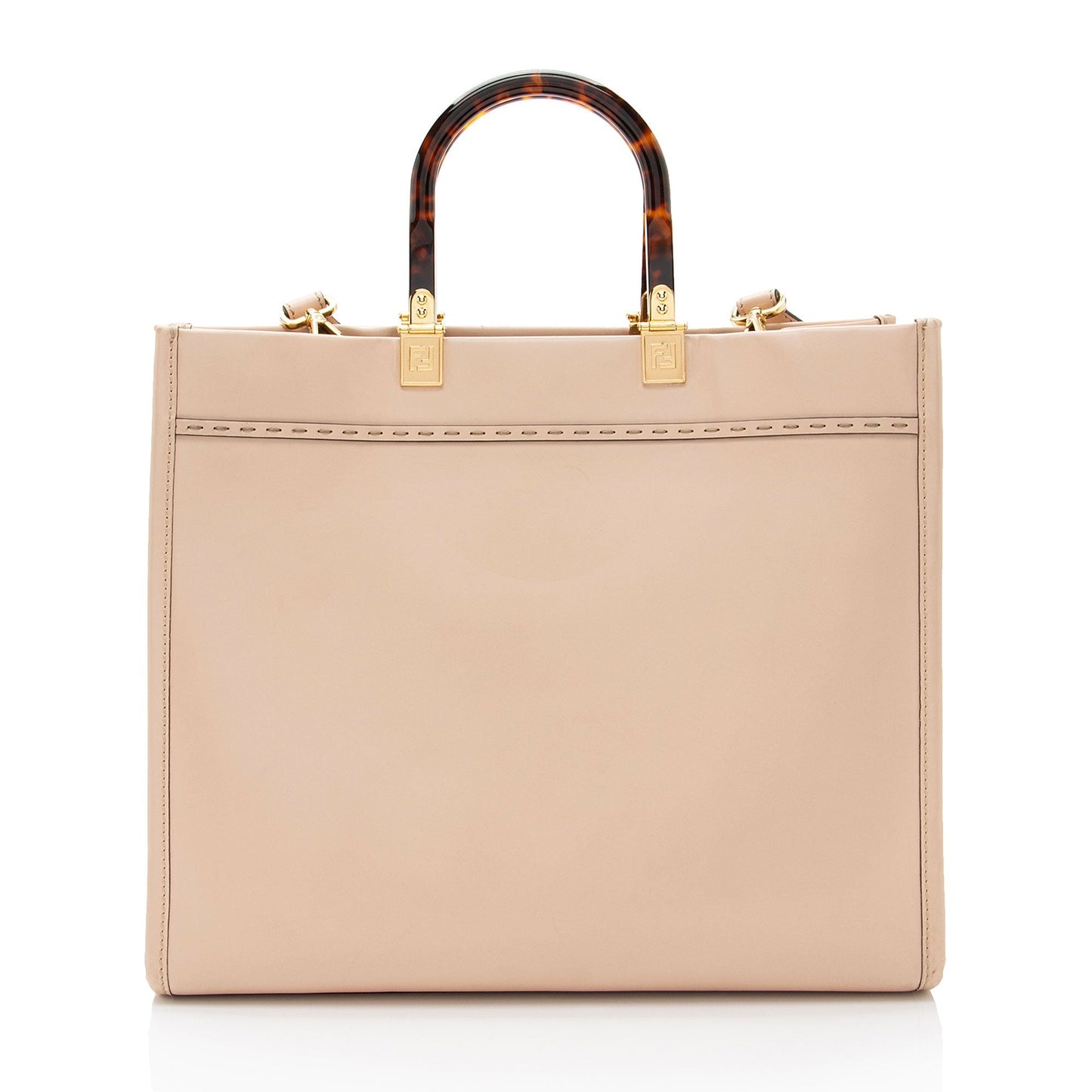 Fendi Leather Sunshine Medium Shopper Tote (SHF-BvSOLv)