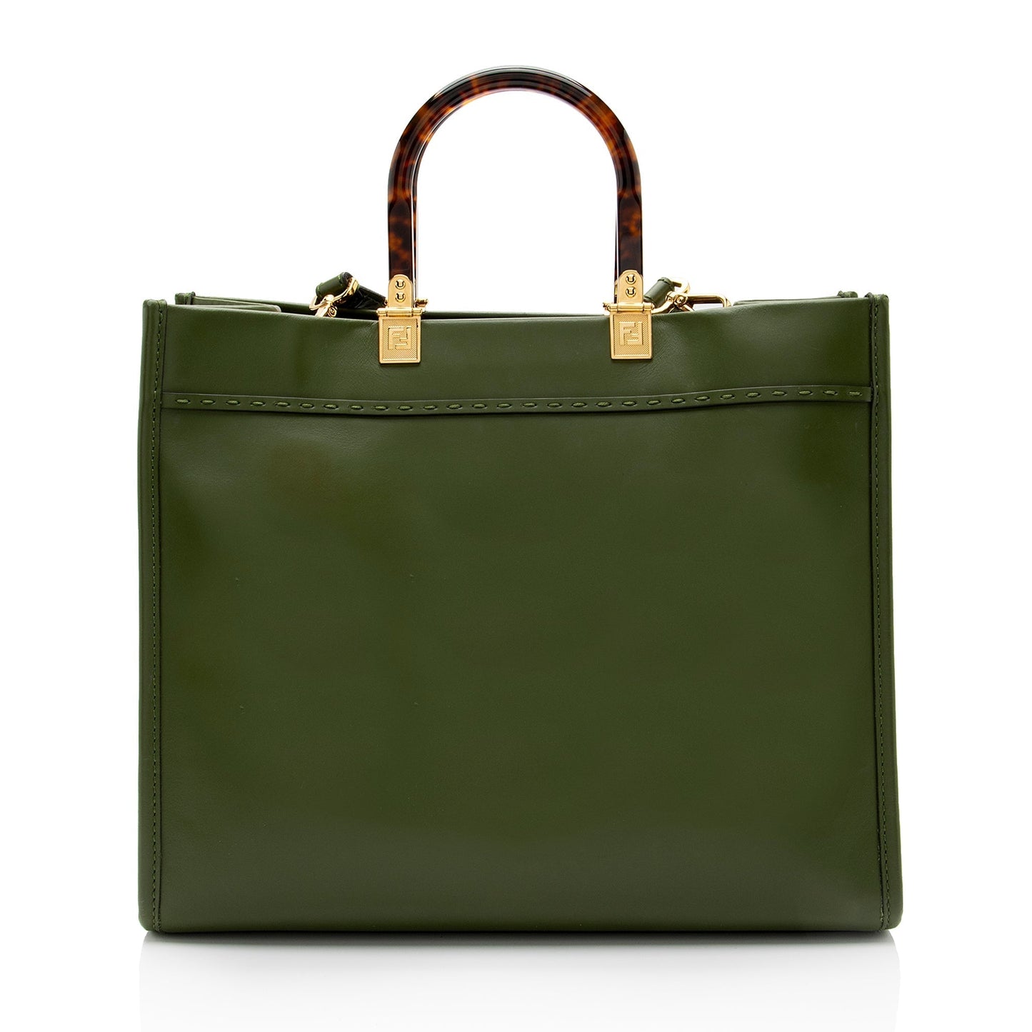 Fendi Leather Sunshine Medium Shopper Tote (SHF-TeDYFF)