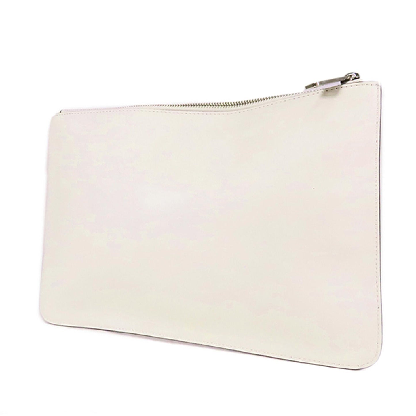 Fendi Leather Vocabulary 3D Logo Zip Pouch (SHG-JtWzTA)