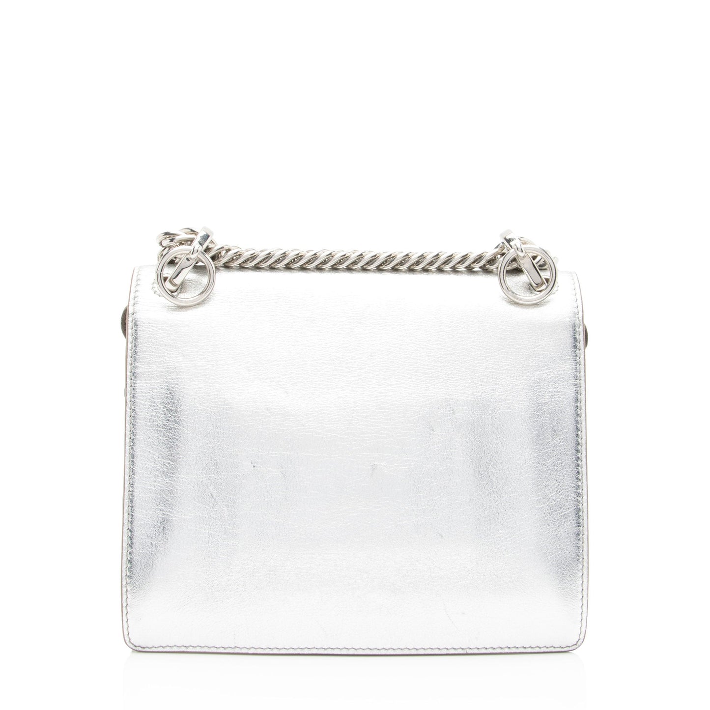 Fendi Metallic Studded Vitello Kan I Small Shoulder Bag (SHF-wfU1M1)