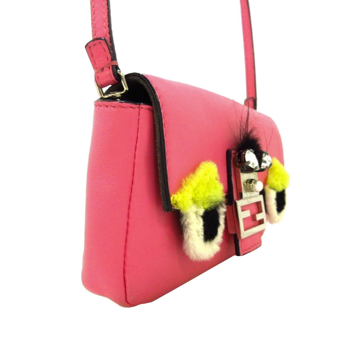 Fendi Monster Leather Crossbody Bag (SHG-32005)