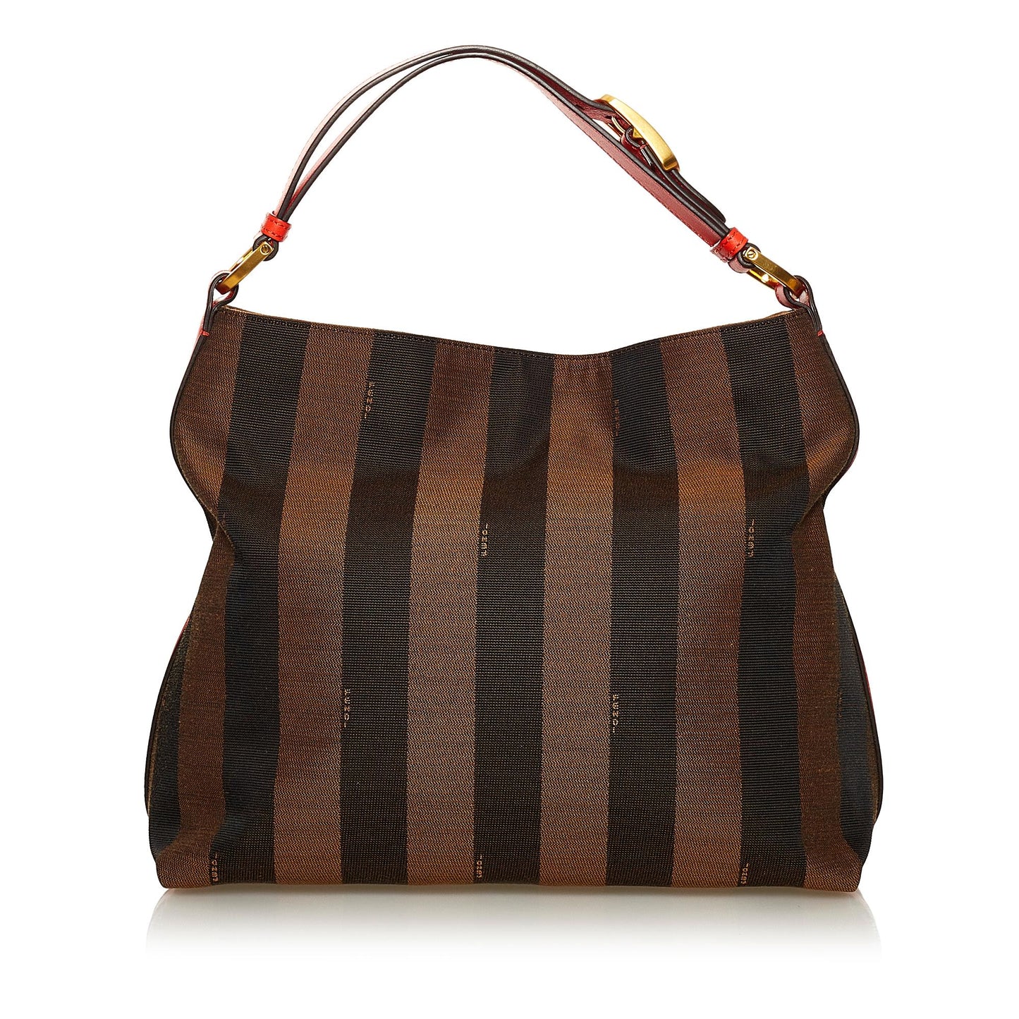 Fendi Pequin Canvas Tote Bag (SHG-29636)