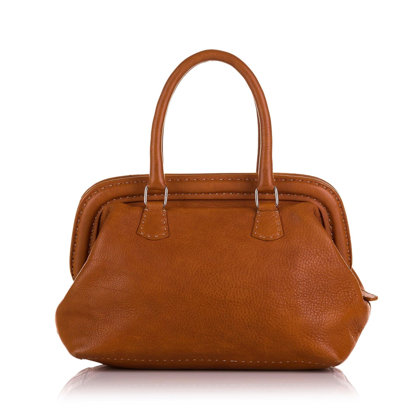 Fendi Selleria Adele Frame Handbag (SHG-36829)