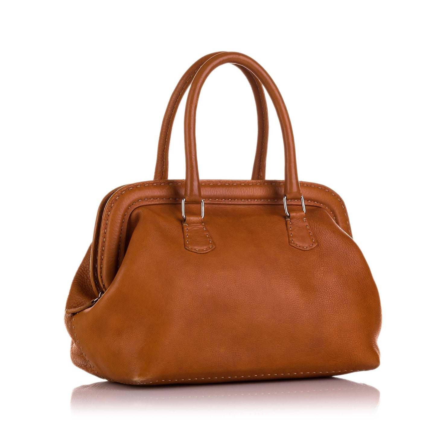 Fendi Selleria Adele Frame Handbag (SHG-36829)