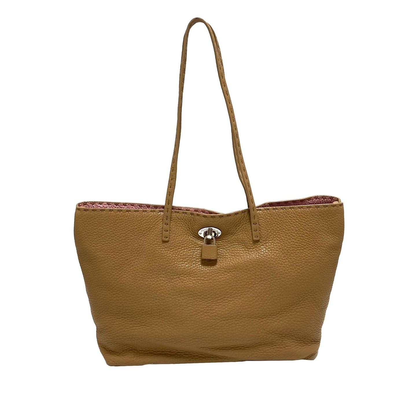 Fendi Selleria Carla Leather Tote Bag (SHG-36074)