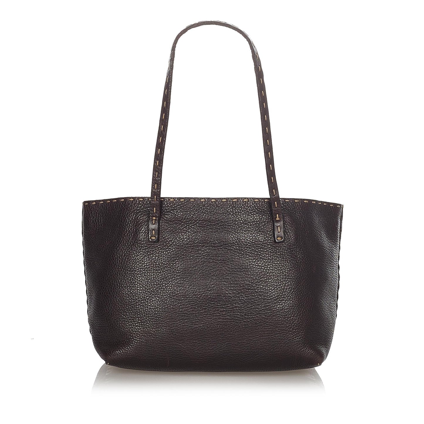 Fendi Selleria Leather Tote Bag (SHG-23498)