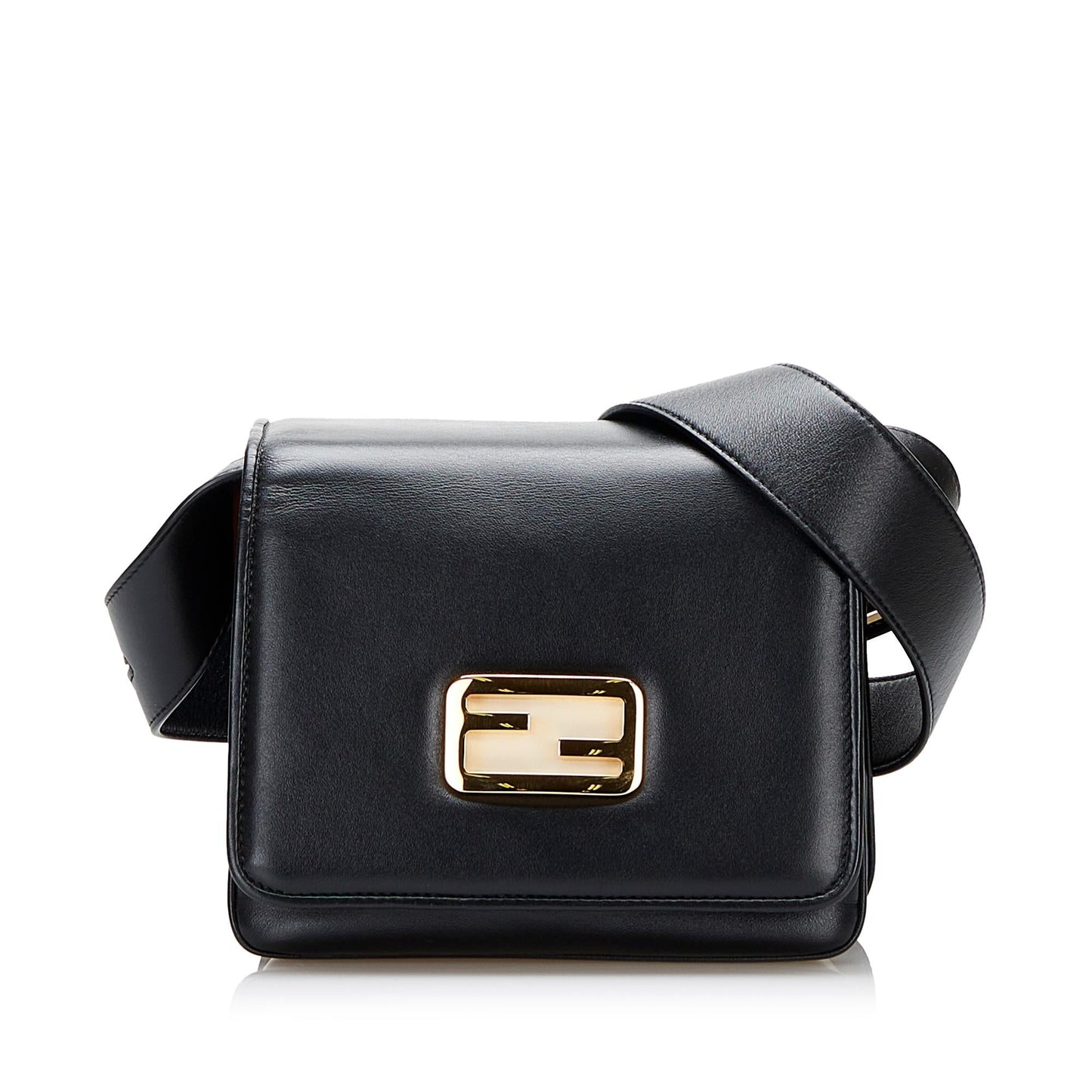 Fendi Small ID Crossbody Bag (SHG-Qr6eQi)