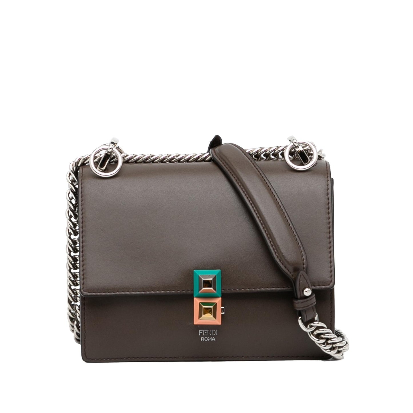 Fendi Small Kan I Crossbody (SHG-X7Fqdm)