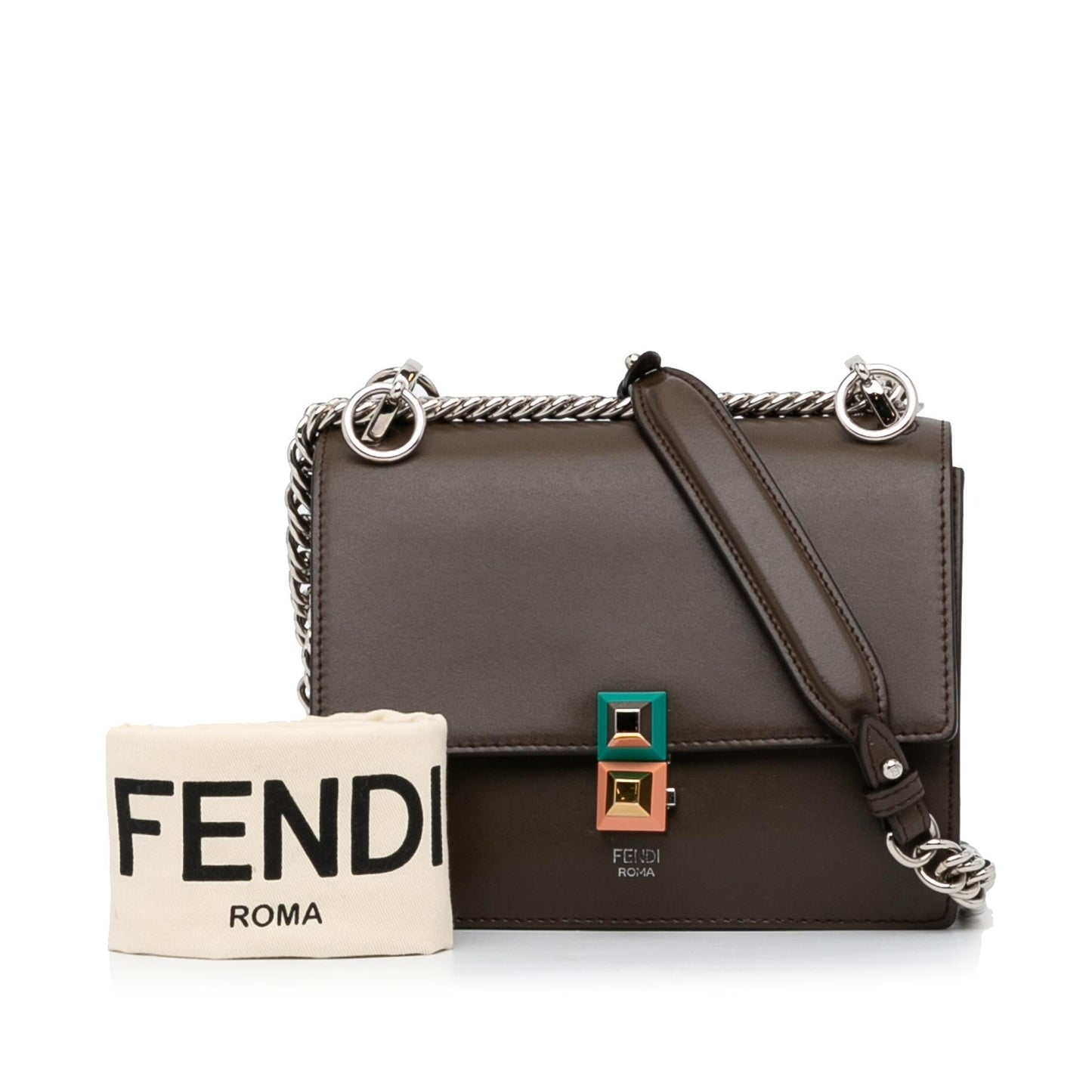 Fendi Small Kan I Crossbody (SHG-X7Fqdm)