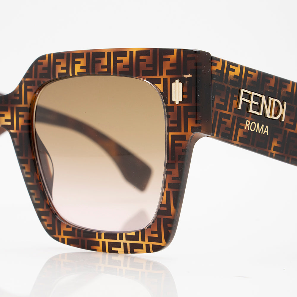Fendi Square FF Logo Sunglasses (SHF-21247)
