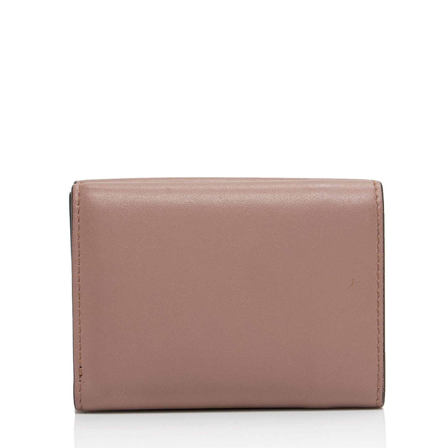 Fendi Studded Calfskin Micro Tri-fold Wallet (SHF-ymbBNz)