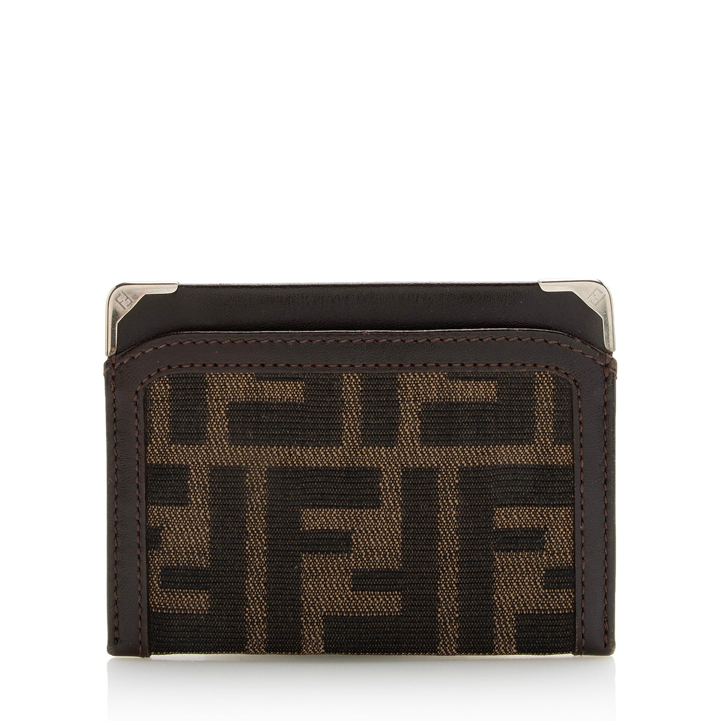 Fendi Vintage Zucca Card Case (SHF-22335)