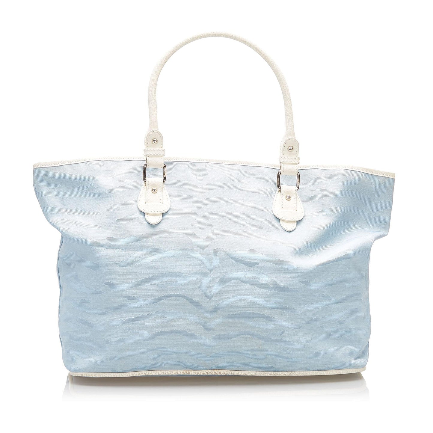 Fendi Zebra Print Canvas Tote Bag (SHG-32381)