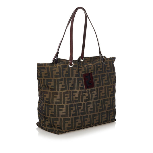 Fendi Zucca Canvas Tote Bag (SHG-32825)