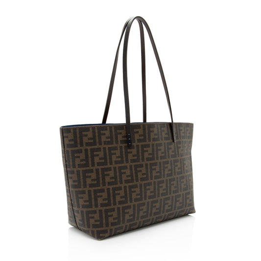 Fendi Zucca Medium Roll Tote (SHF-cWt25e)