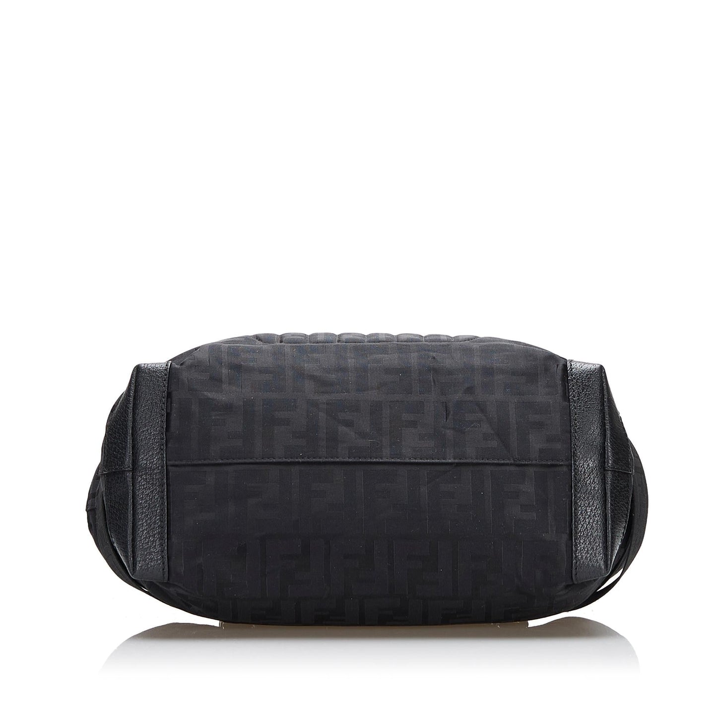 Fendi Zucca Nylon Zip Code Handbag (SHG-y6NeOn)