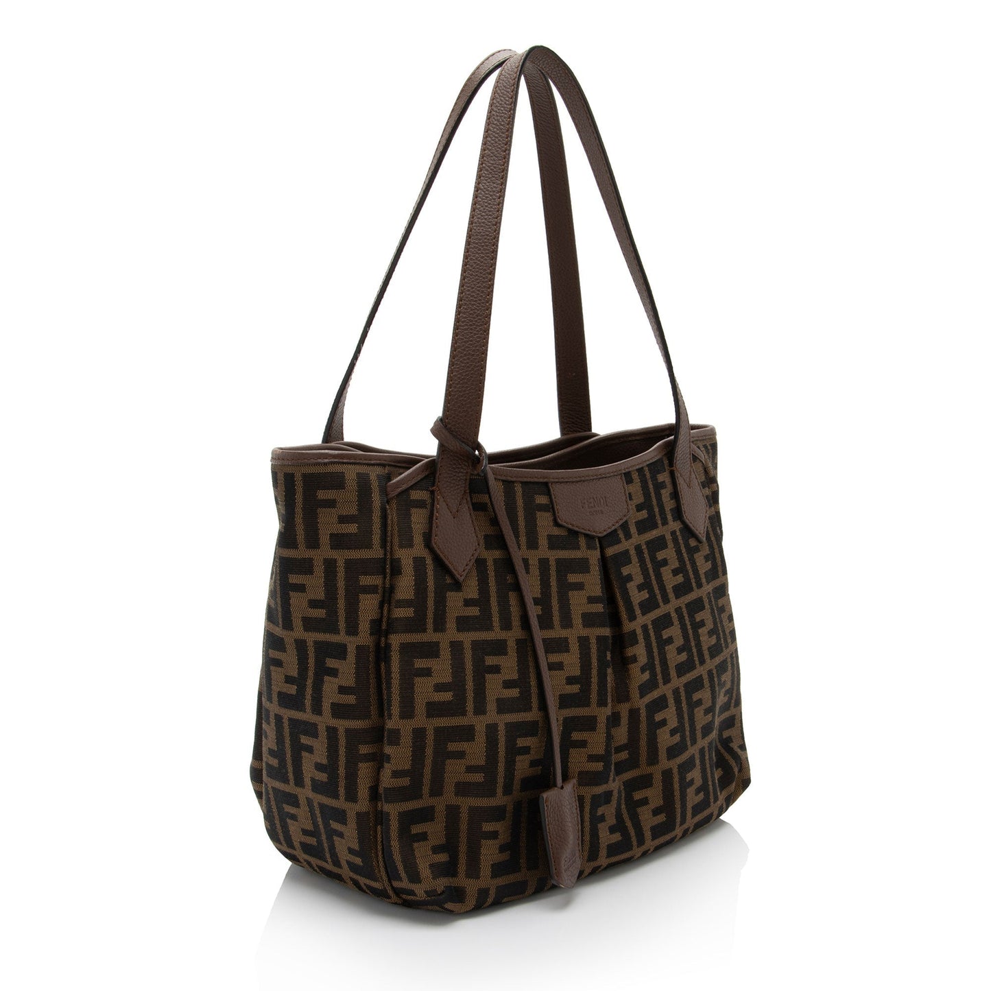 Fendi Zucca Vitello Artic Shopping Tote (SHF-h2JnoL)