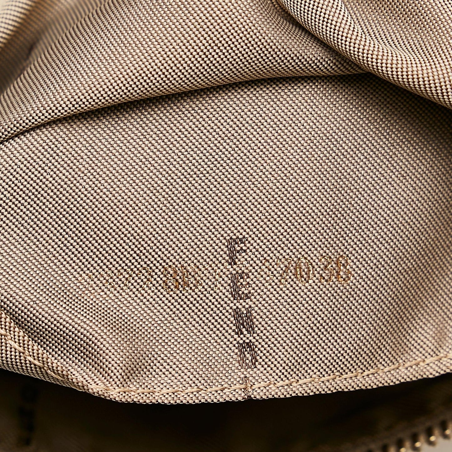 Fendi Zucchino Canvas Crossbody Bag (SHG-32543)