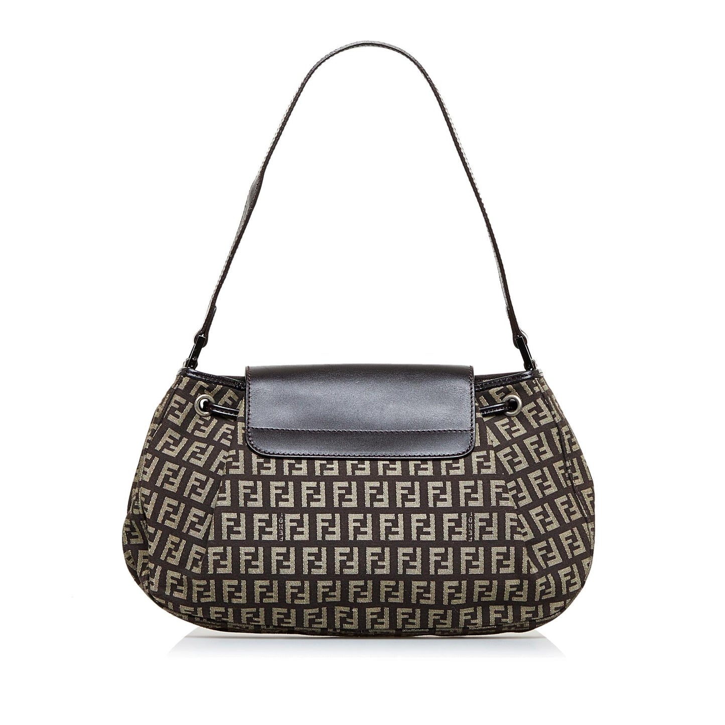 Fendi Zucchino Drawstring Baguette (SHG-dlGIc3)