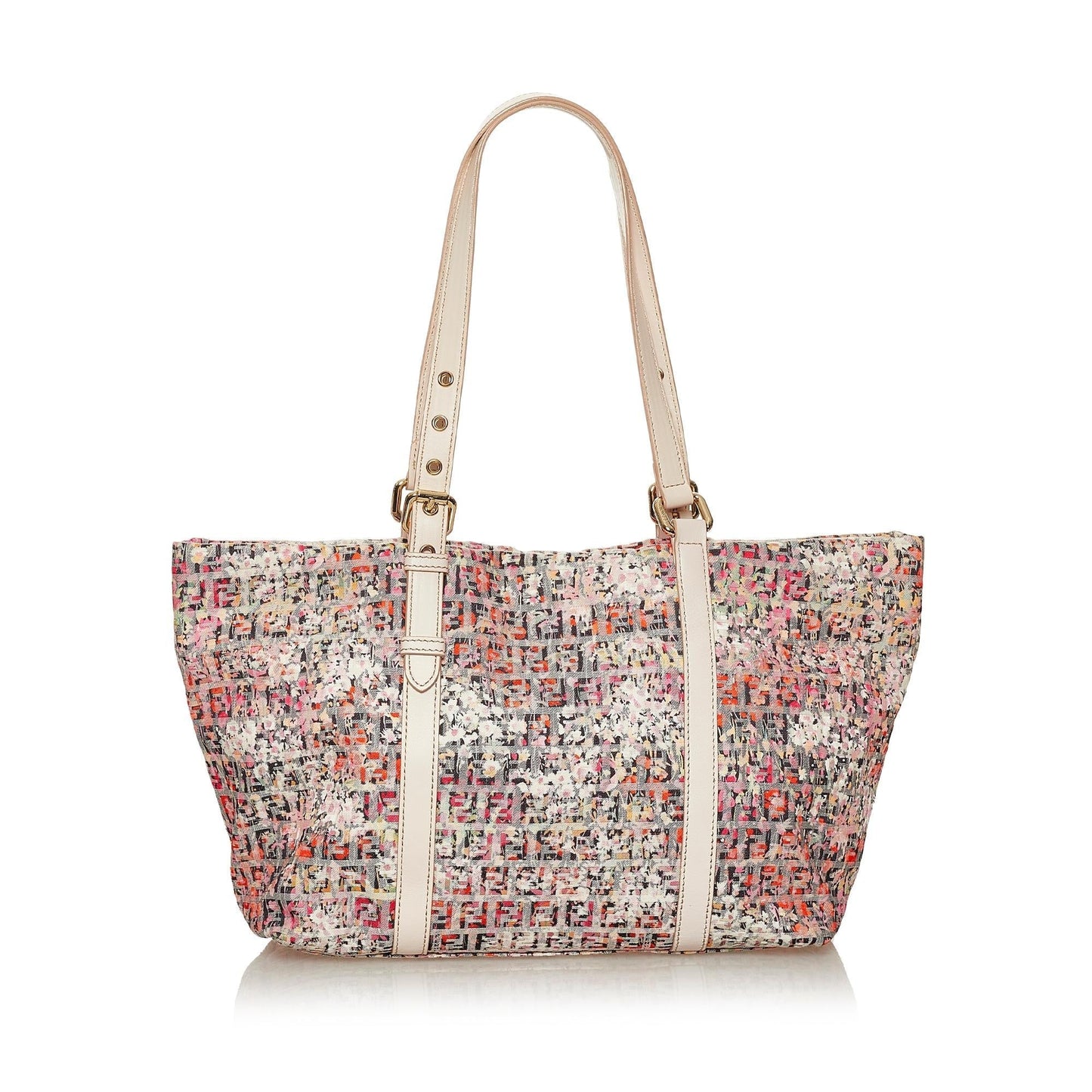 Fendi Zucchino Floral Tote Bag (SHG-28531)