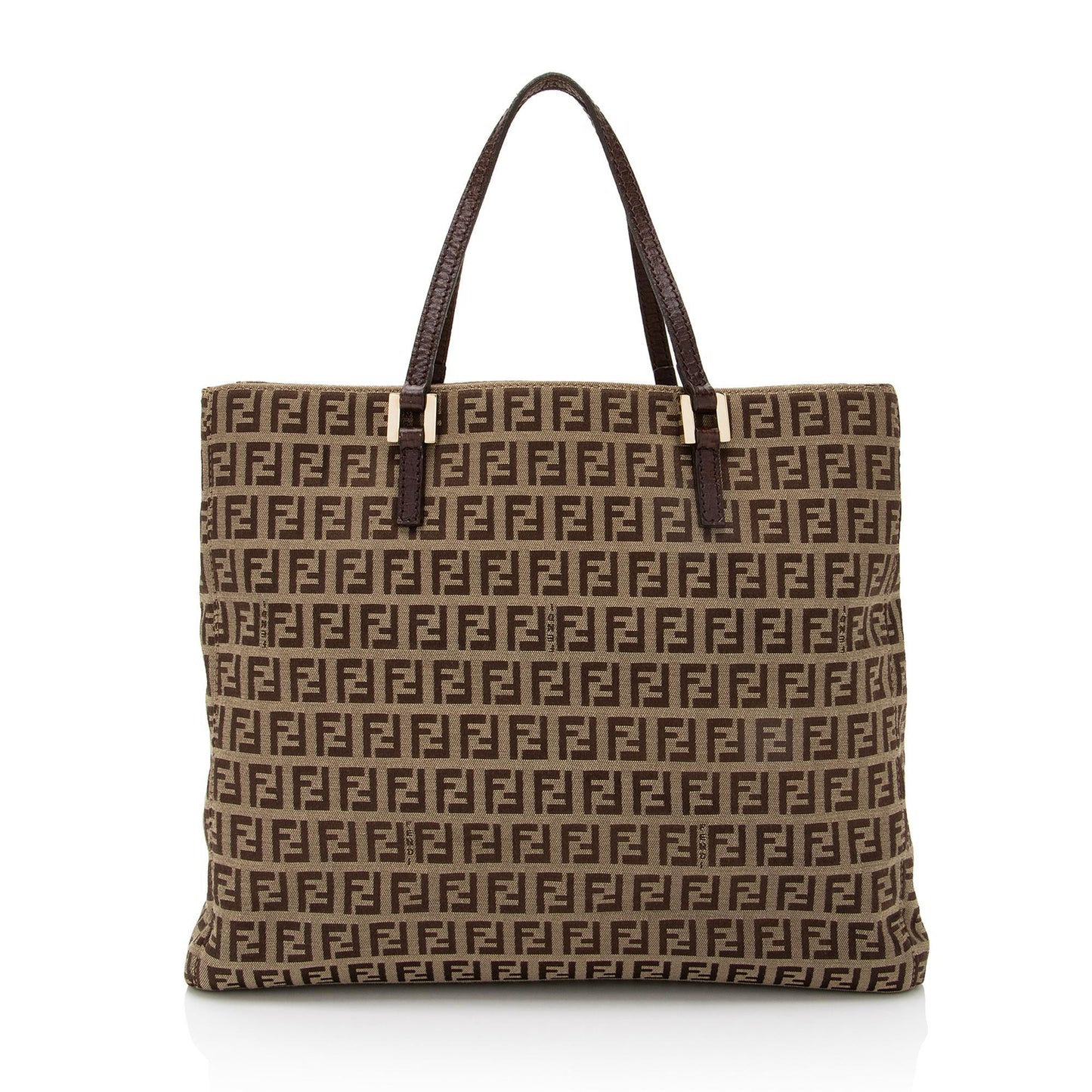 Fendi Zucchino Logo Large Tote (SHF-qdNIZz)