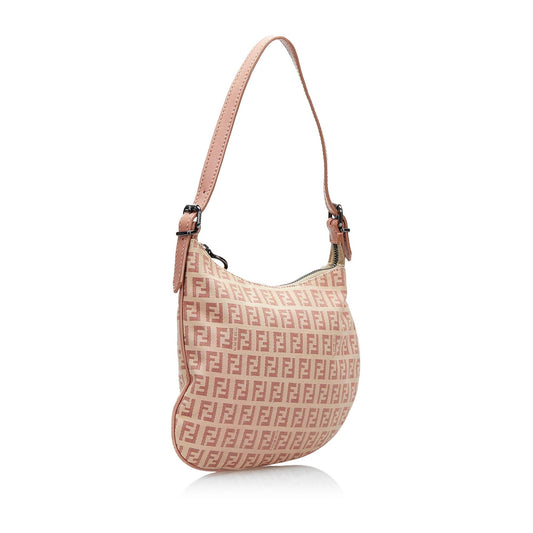 Fendi Zucchino Oyster Shoulder Bag (SHG-27P3i7)