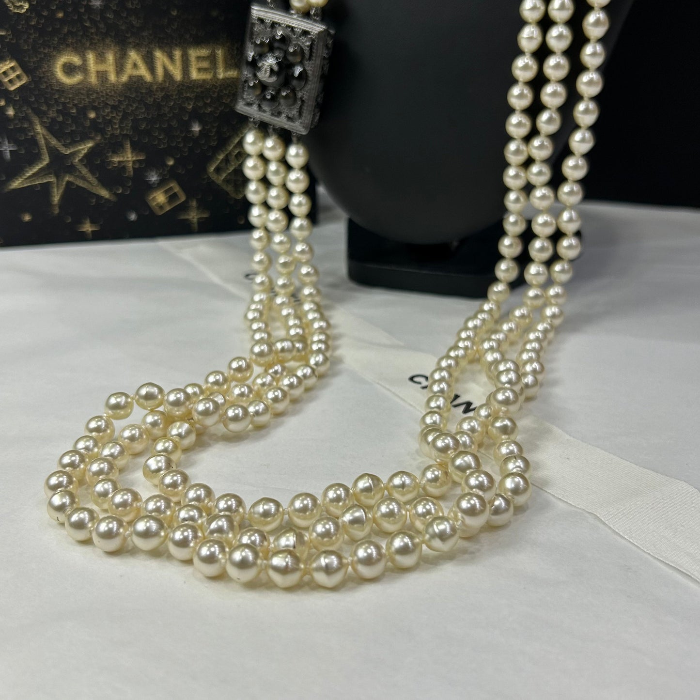 Chanel - Sautoir triple rangs