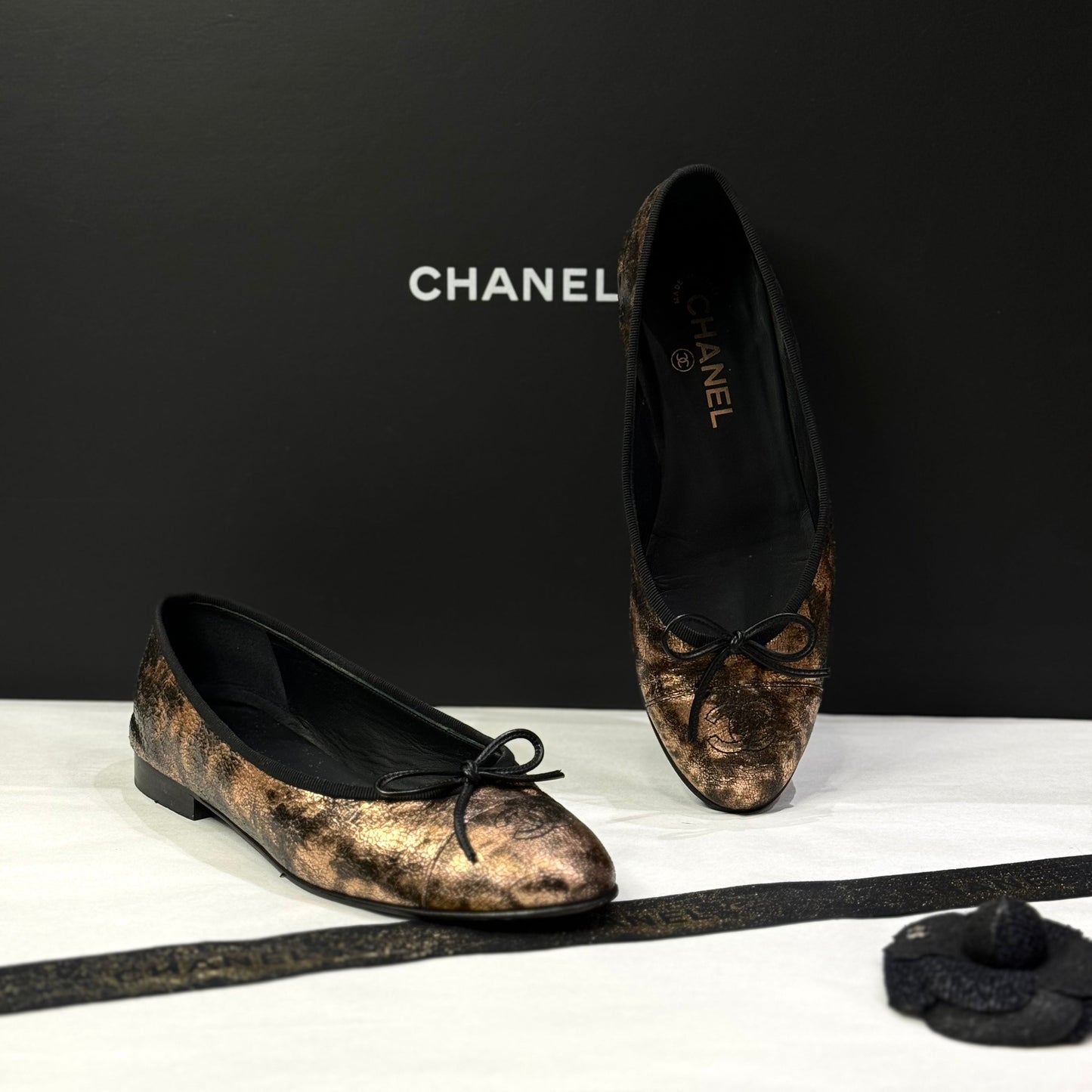 Chanel - Ballerines T.38