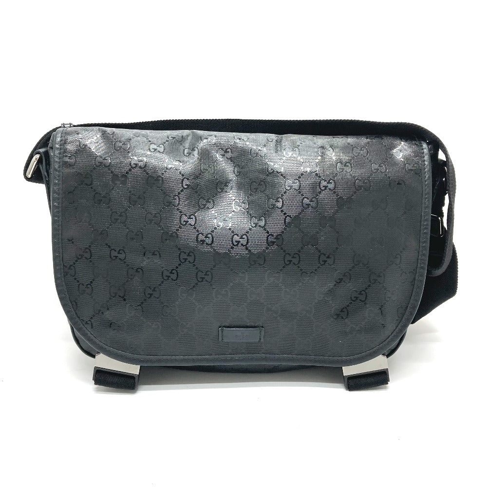 GUCCI Shoulder Bag 201732 GG implementation black GG implementation mens Secondhand