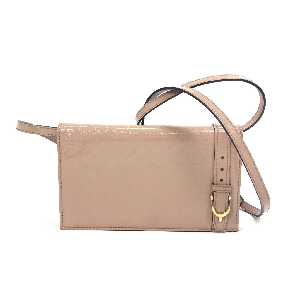 GUCCI Shoulder Bag 354086 enamel beige GG/Crossbody Gucci Nice/2WAY Women Secondhand