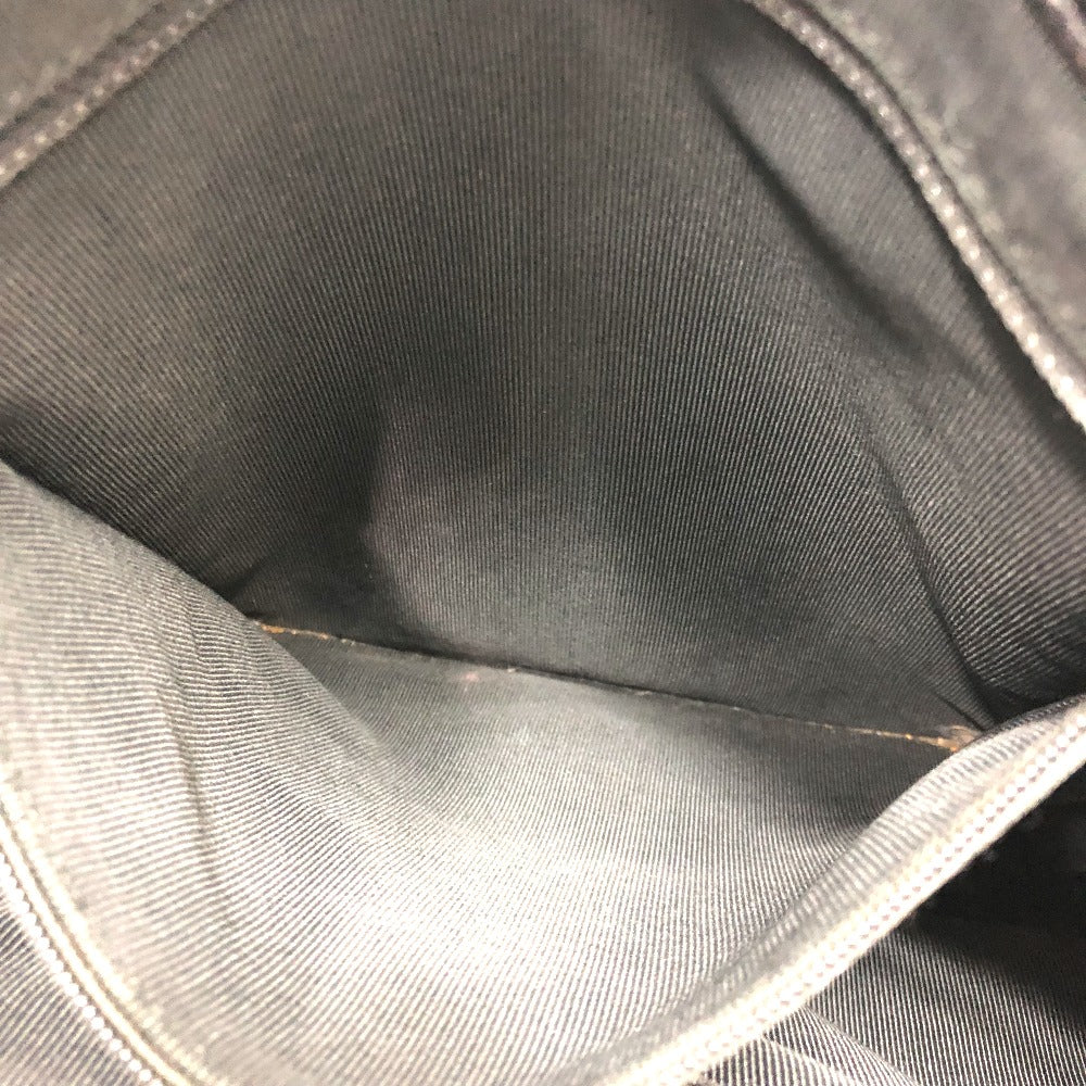 CHANEL Tote Bag Caviar skin black Trip Luco co Square