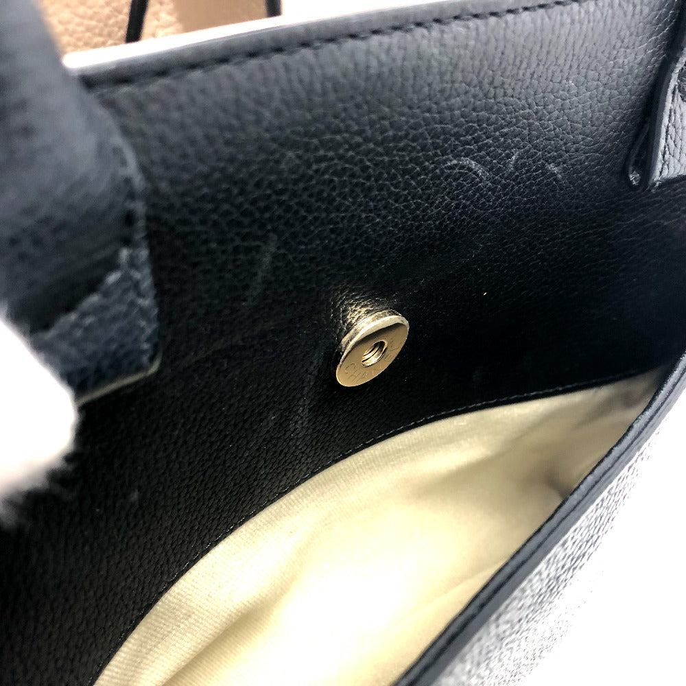 CHANEL Shoulder Bag A69930 leather black CC mark Executive tote Women Used