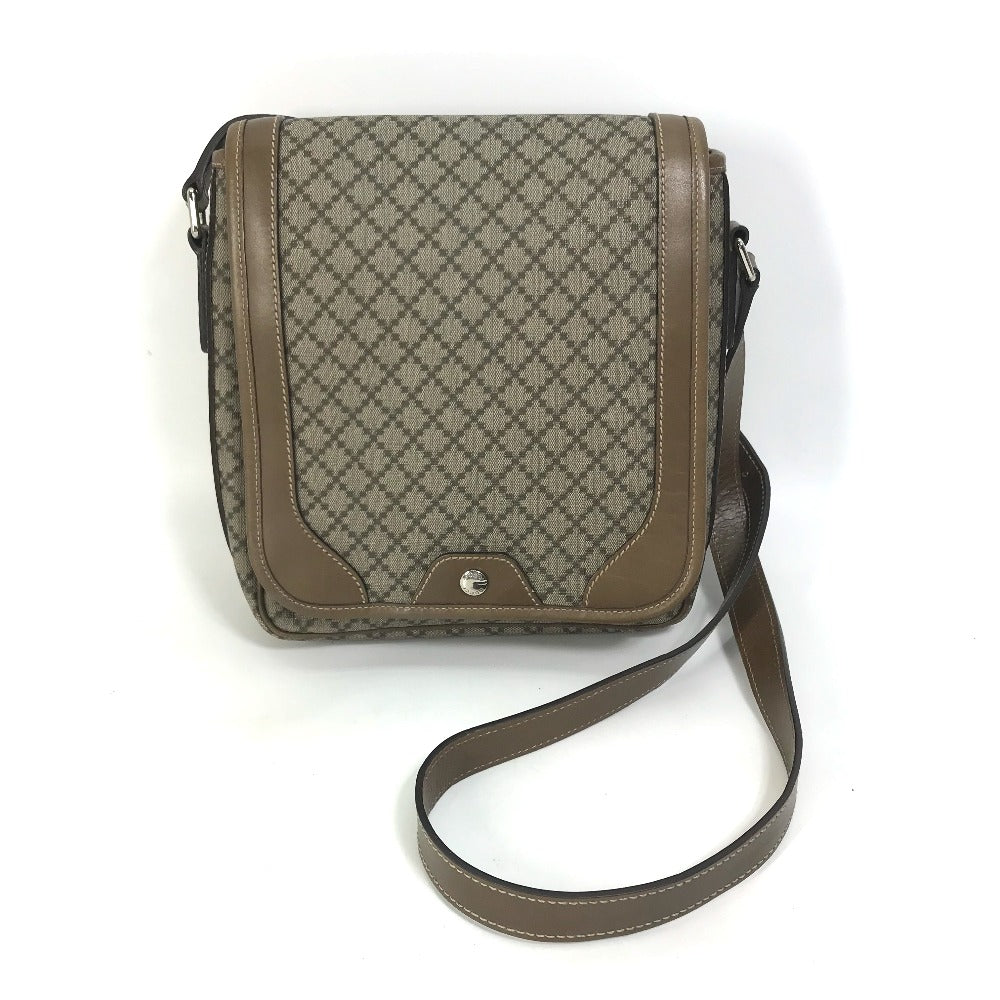 GUCCI Shoulder Bag 295679 PVC / Leather beige Crossbody bag Diamante mens Secondhand